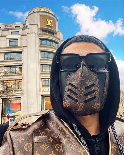 louis vuitton eye mask|louis vuitton mask men's.